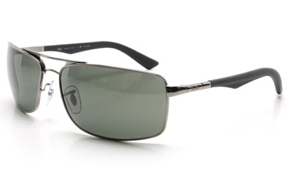 Ray-Ban 3465 Gunmetal Polarised Sunglasses