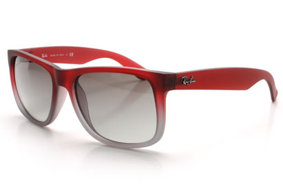 Ray-Ban 4165 Red Gardient Sunglasses