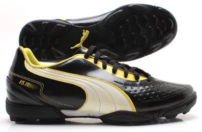 Puma V5.11 TT Kids Football Trainers Yellow