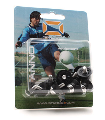 Aluminum/Nylon Football Studs - Pack of 12