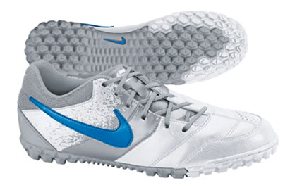 Nike5 Bomba Astro Turf Trainer White/Silver/Blue