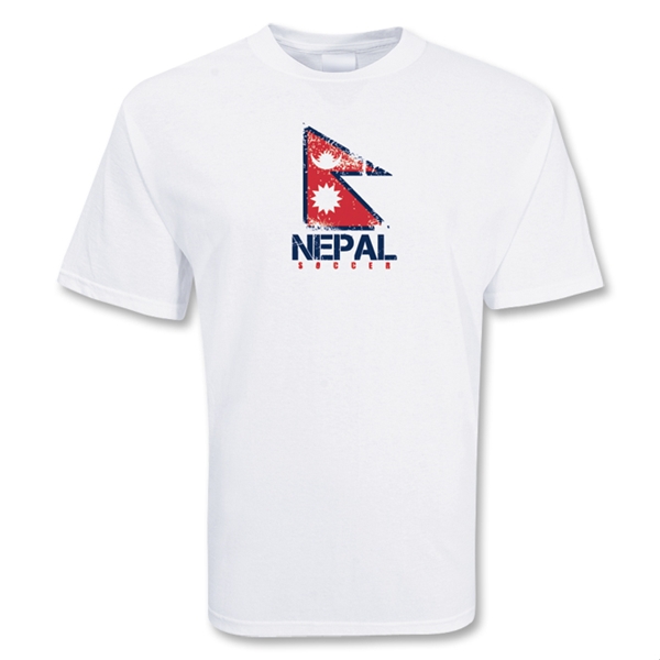 Nepal Football Tshirt [TSHIRTWHITEKIDS,TSHIRTWHITE] 18.99