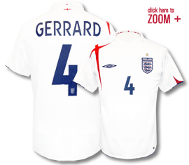 England home (Gerrard 4) 05/07