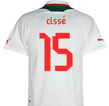 2012-13 Senegal Puma Home Shirt (Cisse 15)