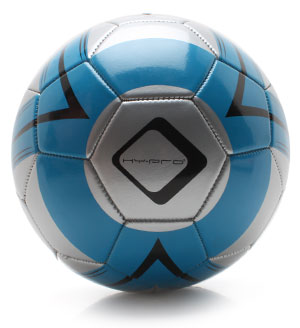 Stealth Training Football Silver/blue/black