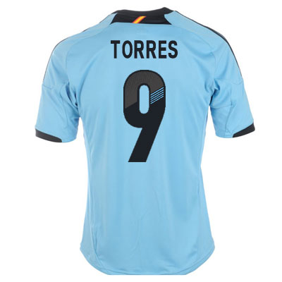 2012-13 Spain Euro 2012 Away (Torres 9)