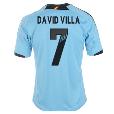 2012-13 Spain Euro 2012 Away (David Villa 7) - Kids