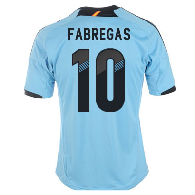 2012-13 Spain Euro 2012 Away (Fabregas 10) - Kids
