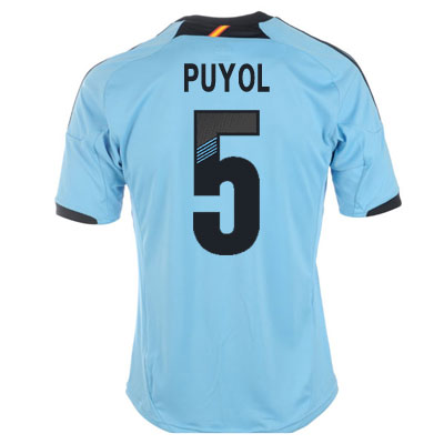 2012-13 Spain Euro 2012 Away (Puyol 5) - Kids