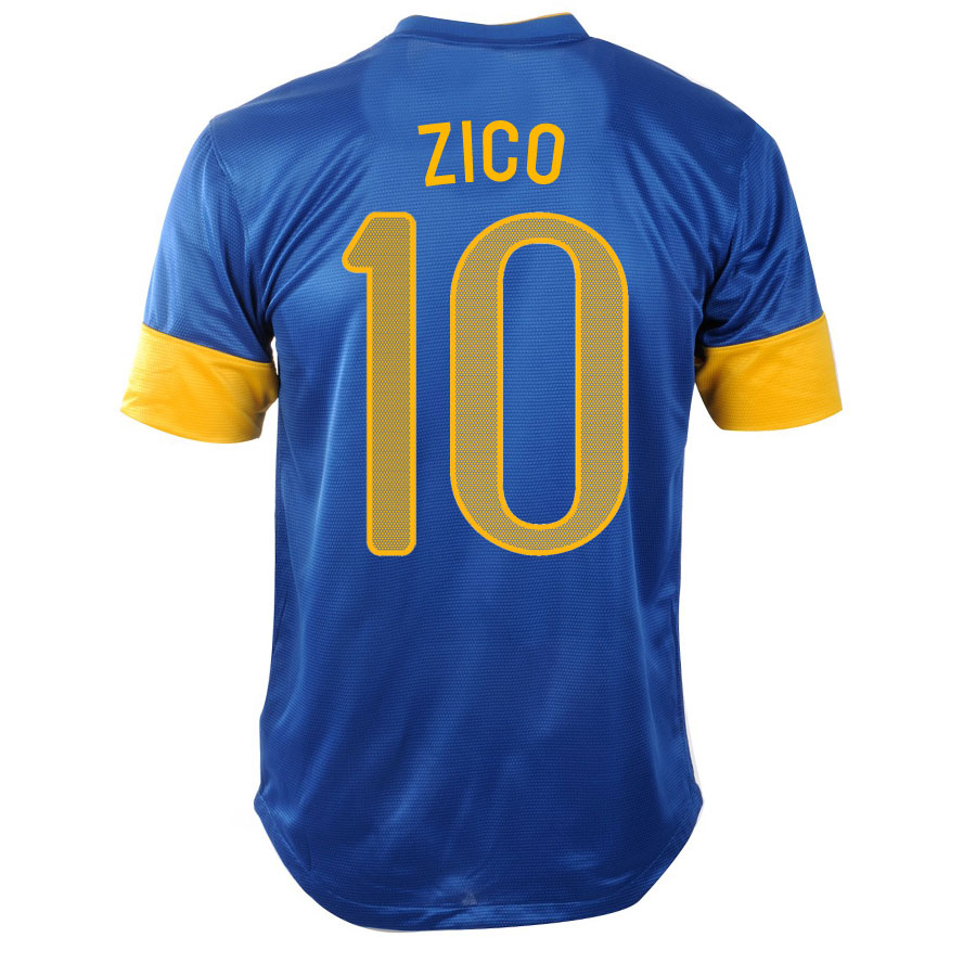 2012-13 Brazil Nike Away Shirt (Zico 10)