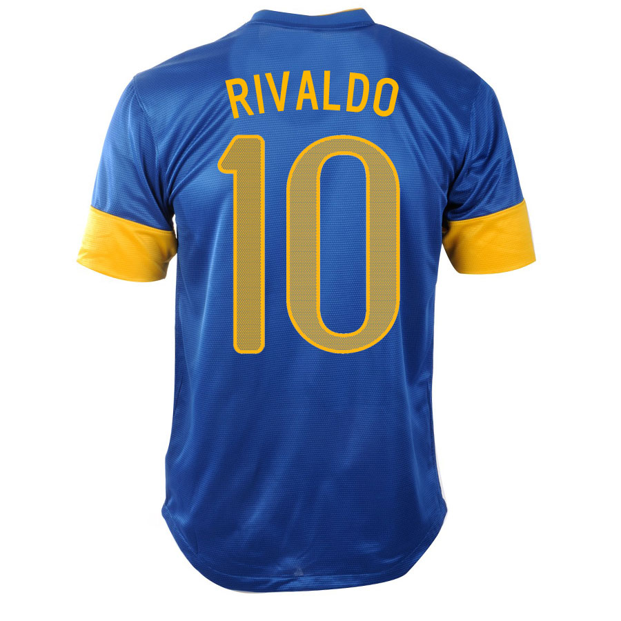 2012-13 Brazil Nike Away Shirt (Rivaldo 10) - Kids