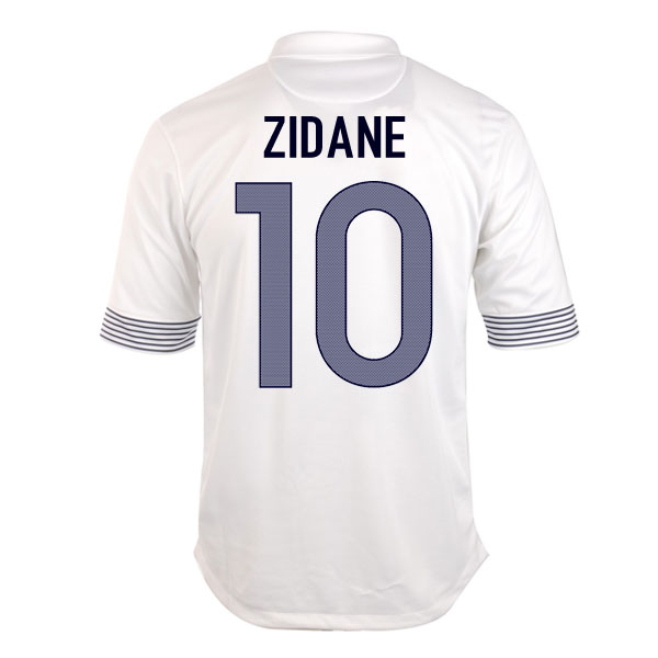 2012-13 France Euro 2012 Away (Zidane 10)