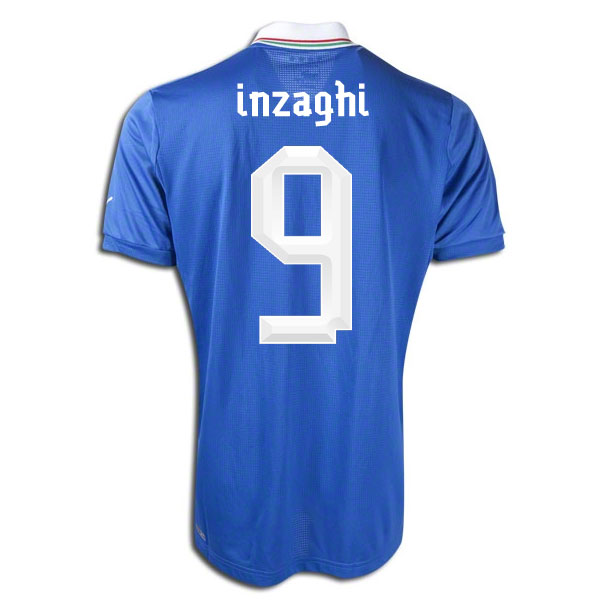 2012-13 Italy Home Shirt (Inzaghi 9)