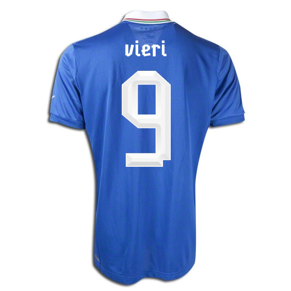 2012-13 Italy Home Shirt (Vieri 9) - Kids