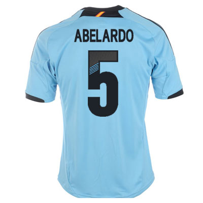2012-13 Spain Euro 2012 Away (Abelardo 5)