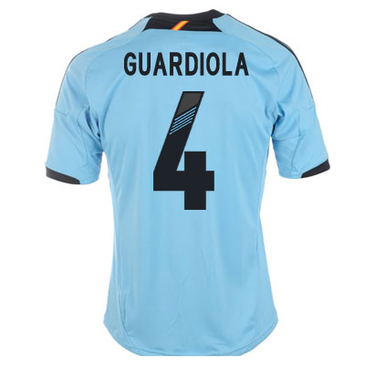 2012-13 Spain Euro 2012 Away (Guardiola 4)