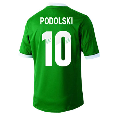 2012-13 Germany Euro 2012 Away (Podolski 10) - Kids