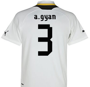 2012-13 Ghana Puma Home Shirt (A.Gyan 3)