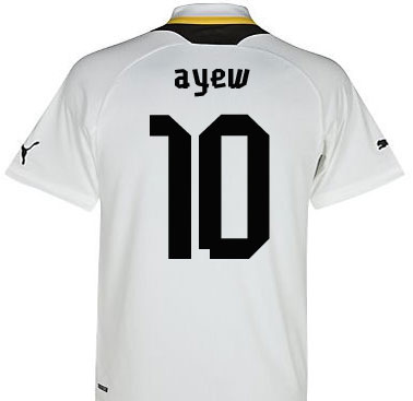 2012-13 Ghana Puma Home Shirt (Ayew 10)