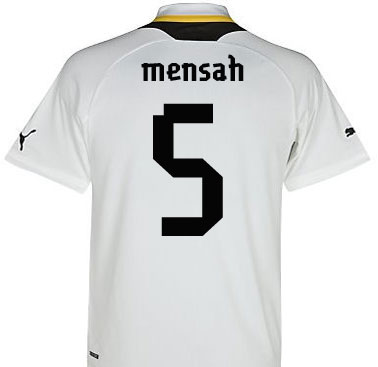 2012-13 Ghana Puma Home Shirt (Mensah 5)