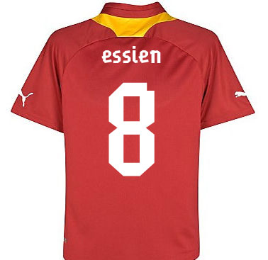 2012-13 Ghana Puma Away Shirt (Essien 8)