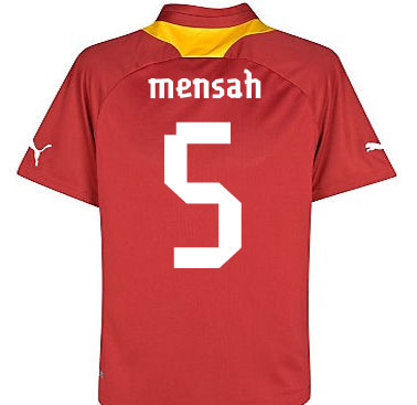 2012-13 Ghana Puma Away Shirt (Mensah 5)