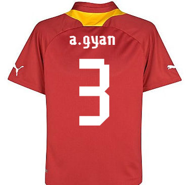 2012-13 Ghana Puma Away Shirt (A.Gyan 3)