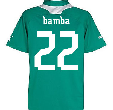 2012-13 Ivory Coast Away Shirt (Bamba 22)