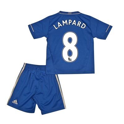 2012-13 Chelsea Home Mini Kit (Lampard 8)