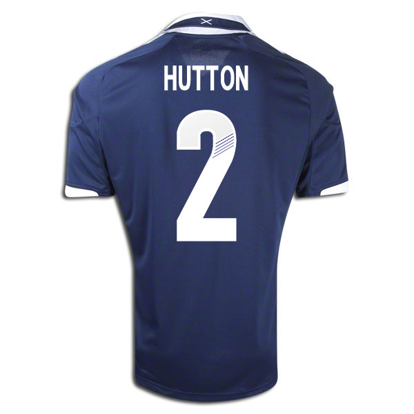 2012-13 Scotland Home Shirt (Hutton 2)