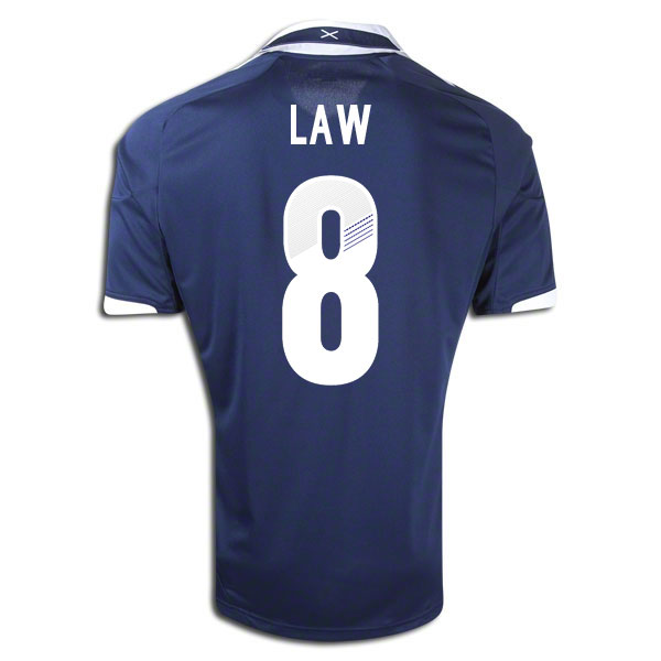 2012-13 Scotland Home Shirt (Law 8)