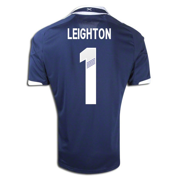 2012-13 Scotland Home Shirt (Leighton 1)