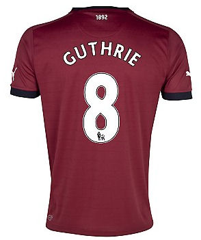 2012-13 Newcastle Puma Away Shirt (Guthrie 8)