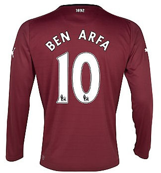 2012-13 Newcastle Long Sleeve Away Shirt (Ben Arfa 10)