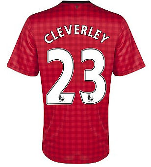 2012-13 Man Utd Nike Home Shirt (Cleverley 23)