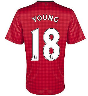 2012-13 Man Utd Nike Home Shirt (Young 18) - Kids