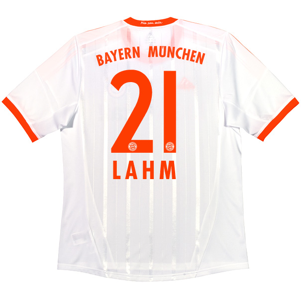 2012-13 Bayern Munich Away Shirt (Lahm 21)