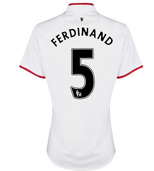2012-13 Man Utd Womens Away Shirt (Ferdinand 5)