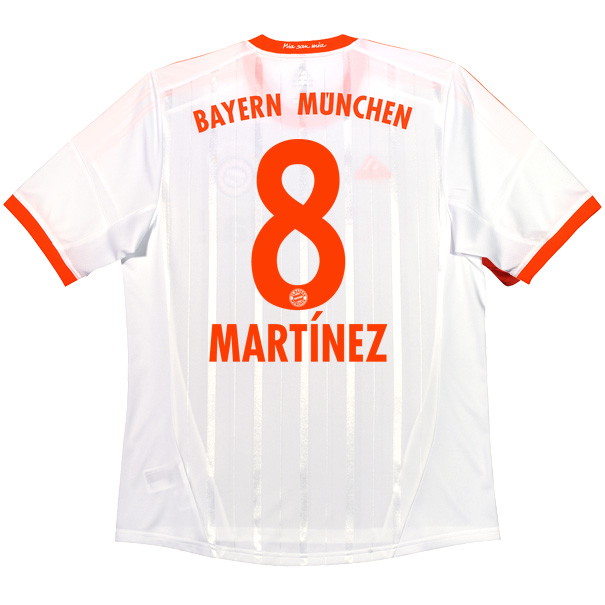 2012-13 Bayern Munich Away Shirt (Martinez 8)