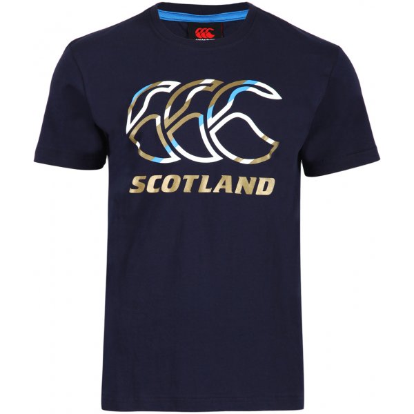 2012-13 Scotland Uglies Cotton T-Shirt (Navy)
