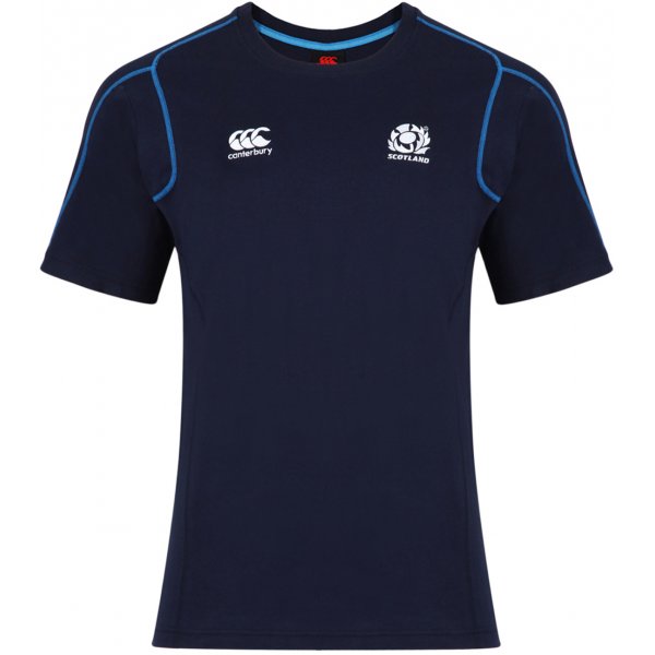2012-13 Scotland Cut and Sew Cotton Tee (Navy)