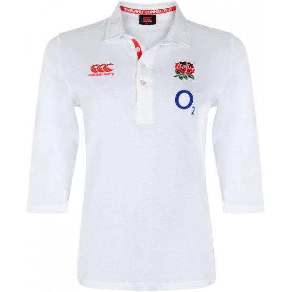 2012-13 England Classic Home Womens Rugby Shirt