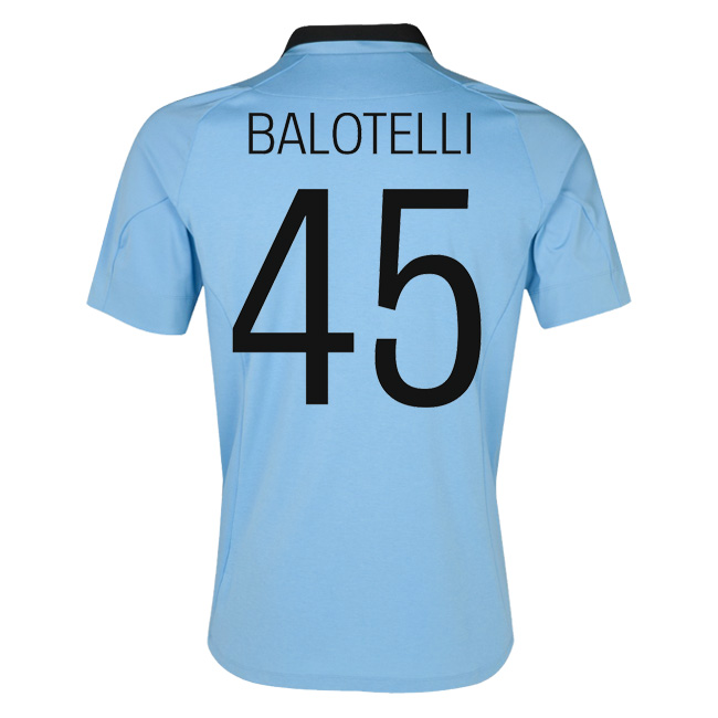 2012-13 Man City UCL Home Shirt (Balotelli 45)