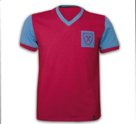 West Ham 1960's shortsl. 100% cotton