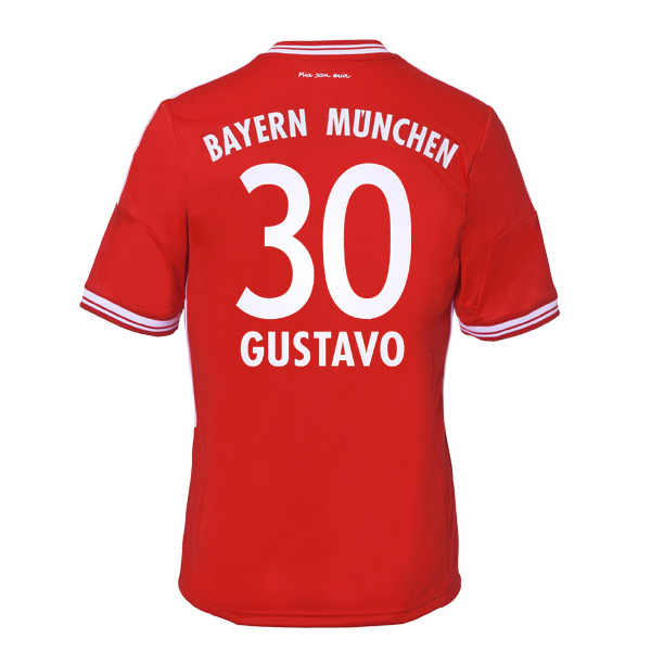 2013-14 Bayern Munich Home Shirt (Gustavo 30)