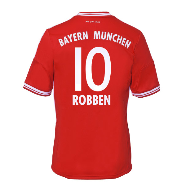 2013-14 Bayern Munich Home Shirt (Robben 10) - Kids