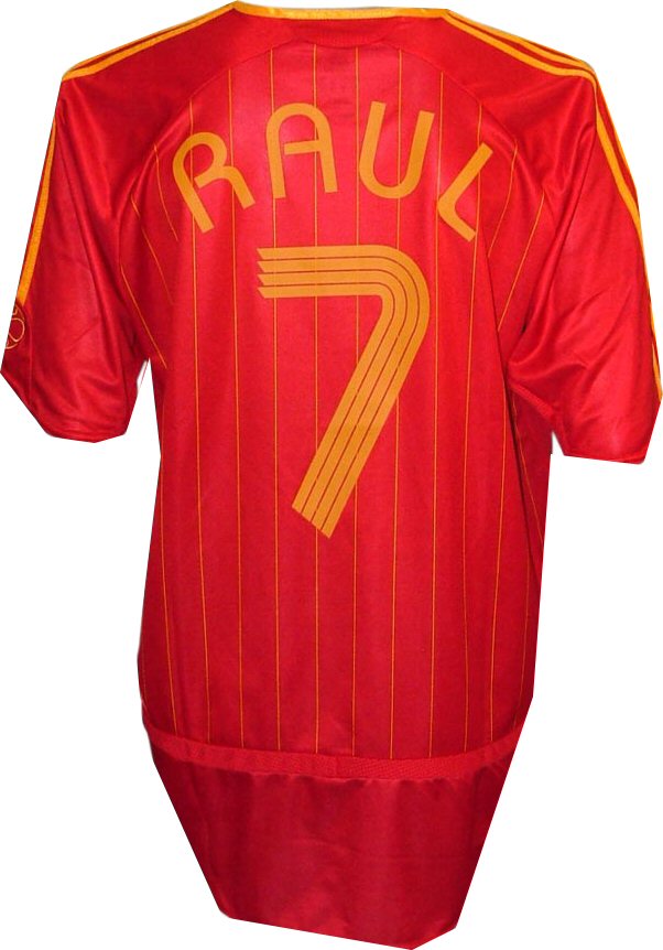 Spain home (Raul 7) 06/07