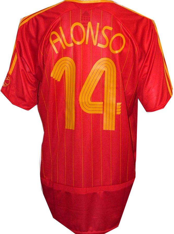 Spain home (Alonso 14) 06-07