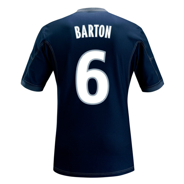 2013-14 Marseille Away Shirt (Barton 8)