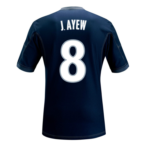 2013-14 Marseille Away Shirt (J.Ayew 8)